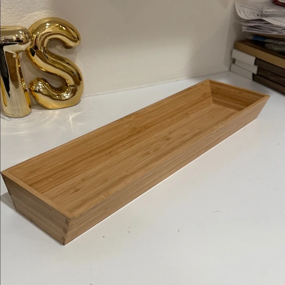Bamboo Tray for drawer organizer Home Bath ikea Variera 22806